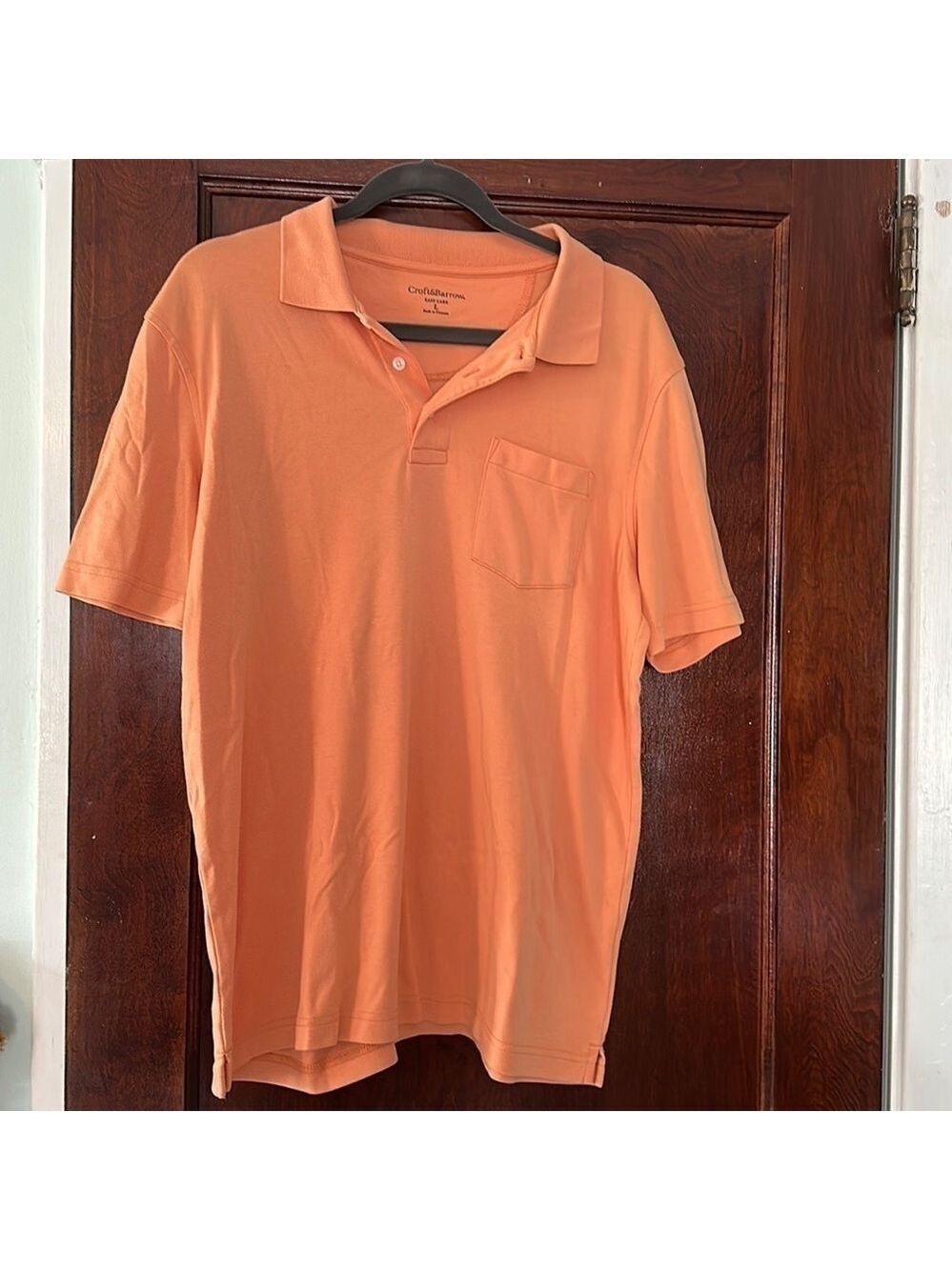CROFT & Barrow mens polo; size large